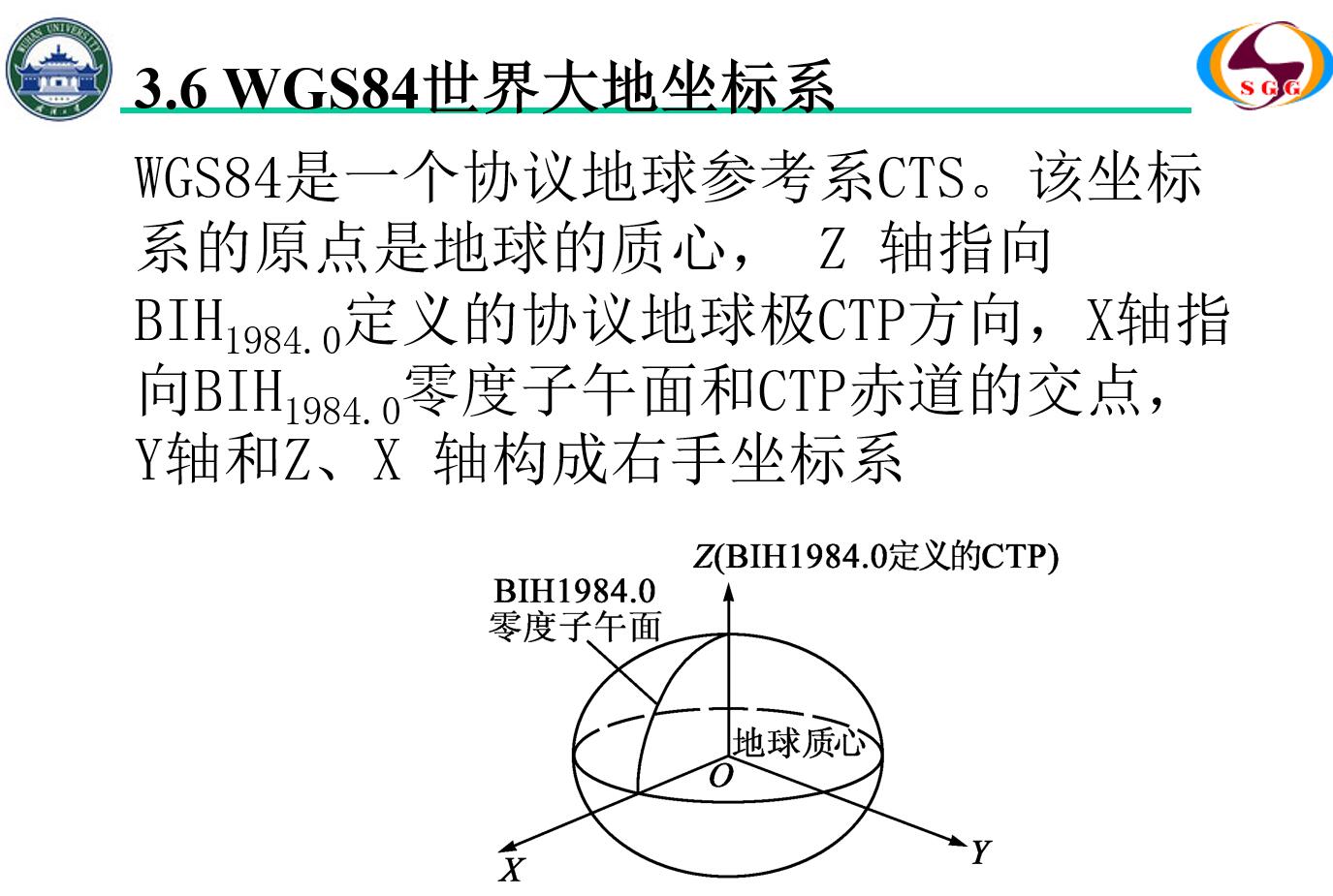 WGS84世界大地坐标系